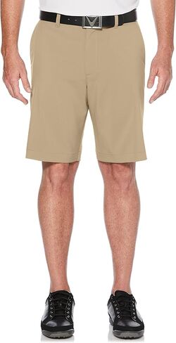 Callaway Men's Solid Golf Short With Active Waistband, Stretch Fabric, Upf 50 Sun Protection, Extended Sizes (Sizes 30-56 Big & Tall), Silver Lining, 36 in Kuwait