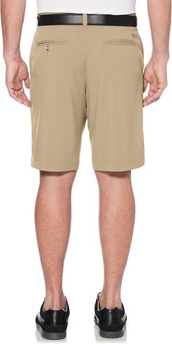 Callaway Men's Solid Golf Short With Active Waistband, Stretch Fabric, Upf 50 Sun Protection, Extended Sizes (Sizes 30-56 Big & Tall), Silver Lining, 36 in Kuwait