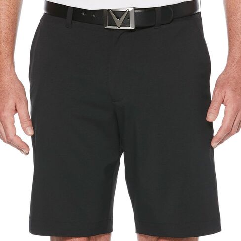 Callaway Men's Solid Golf Short With Active Waistband, Stretch Fabric, Upf 50 Sun Protection, Extended Sizes (Sizes 30-56 Big & Tall), Silver Lining, 36 in Kuwait