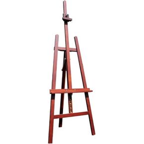 Double-Sided Mobile Projection Writing whiteboard Stand Large Magnetic，Adjustable Wooden A-Frame Easel - Sturdy Tripod Display Easel for Painting, Drawing, Wedding Posters - Portable & Folda
