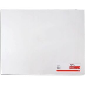 Staples 1213774 Premium Poster Boards 5-Pack White 22 X 28