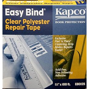 Book Repair Tape - 1 1/4" W x 100 ft L