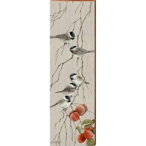 Art Lamay | Chickadees - Medium 9.5" x 30"