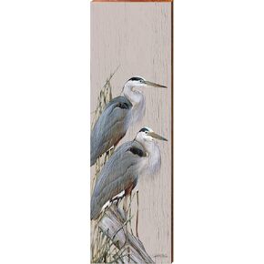 Art Lamay | Blue Herons - Medium 9.5" x 30"