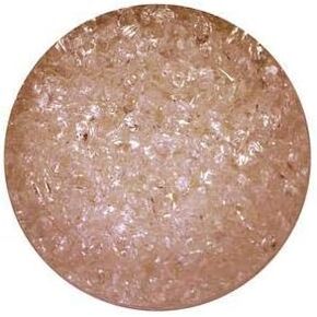 8.5 Oz Pink Champagne Transparent Coarse Frit - 96 Coe