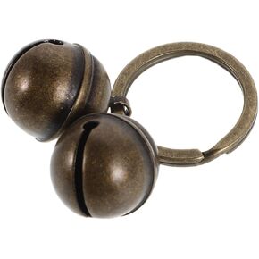 Kisangel 1 Set Compact Pet Collar Bells Multi Function Metal Charm Bells for Cats Dogs Lightweight Portable Decorative Pet Accessories for Safety Assurance Easy Attachment