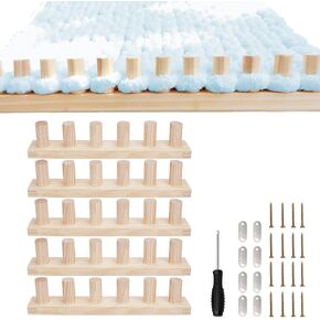 65Inch Chunky Yarn Loom, Custom Thick Chunky Knitting Blanket Loom, Extra Large Blanket Loom Knitting for DIY Craft Enthusiasts Beginners