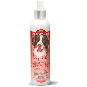 Bio-Groom Repel-35 Flea & Tick Dog Spray - Flea and Tick Prevention for Dogs, Cat Flea Treatment, Cruelty-Free, Made in USA, Natural Tick Repellent, Fly Spray for Horses - 16 fl oz 1-Pack