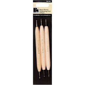 3-piece Embossing Tool, Beige By Papermania