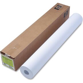 HP C6810A Inkjet Bond Paper,24 lb,36"x300' Roll,95 GE/108 ISO,BR WE