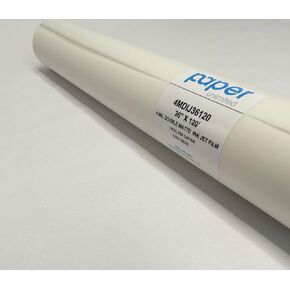 4 MIL DOUBLE MATTE INKJET MYLAR – 36″ X 120′ ROLL; 1 ROLL PER PACKAGE