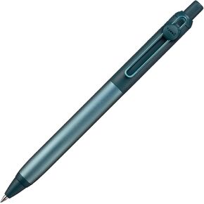 三菱鉛筆 uniball ZENTO Flow Model Rollerball Pen, Anodized Aluminum Grip, Fine 0.5mm, Water-Based Black Ink, Ultra-Smooth with Reduced Friction, Jade, UBNZF05.7
