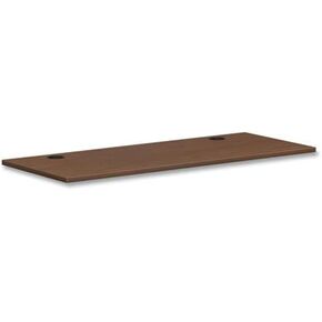 HON Mod Worksurface, Rectangular, 60w x 24d, Sepia Walnut
