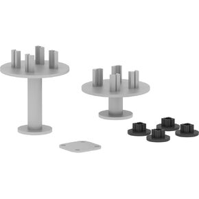 Lorell Adaptable Panel System T Connector Set