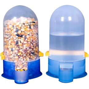 Small Animal Drinking Bottle - Pigeon Food Dispenser, Plastic Bird Water Feeder