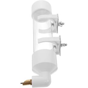 Mikikit 1Pc Automatic Bird Water Dispenser Capacity Pet Water Bottle for Vertical Cages Durable and Wear Easy to Use Water Feeder for Birds and Chickens