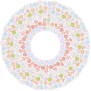 Gatuida 20Sheets Self Adhesive Hole Punch Reinforcement Stickers for Loose Leaf Paper Easy Peel Labels Decorative Labels for Scrapbook Crafts for Home Office