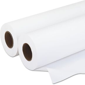 PM Company Amerigo Wide-Format Inkjet Paper, 20-Pounds, 3-Inch Core, 24-Inch X 500 Feet, 2 per Carton (PMC09124), White