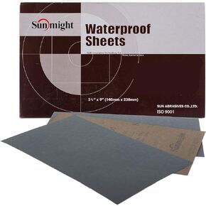 Sunmight Wateproof 5-1/2" X 9" 3000G Plain Sheet, 07225, 50 Sheets