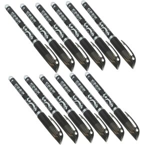 12Pcs Erasable Blue Ink Pens Set Smooth Writing and Easy Corrections for Students and Office Use for Note Taking and Classroom Essentials