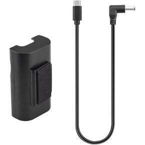 FEICHAO Goggle Power Supply Cable Portable Back Clip Compatible with DJI Goggles 2 (Cable+Back Clip)