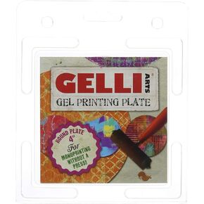 Gelli Arts 4" Round Gel Printing Plate