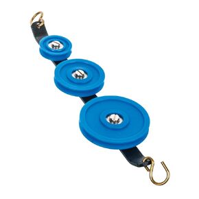 Eisco Labs Plastic Pulley, Low Friction, Triple in Tandem, 25, 38, 50mm Dia.