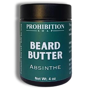 BEARD BUTTER | Birchwood Oud | Conditioning, Hydrating Beard Cream With Organic Golden Jojoba Oil and Argan Oil, for All Beard Types, 4 Ounce