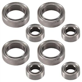 RC Car Upgrade Parts Compatible with HSP for Himoto E18 for WLtoys A949 A959 A969 A979 A959-B A949-33 1/18 RC Car Spare Parts 8Pcs Ball Bearings