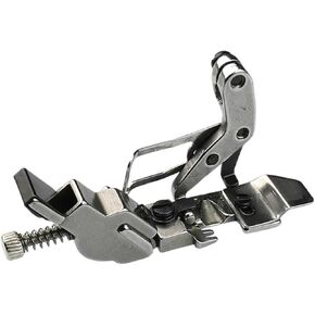 Rubber Band Presser Foot EX overlock Sewing Machine Adjustable Rubber Band Elastic Band Protective Clothing Cover(EX 6mm)