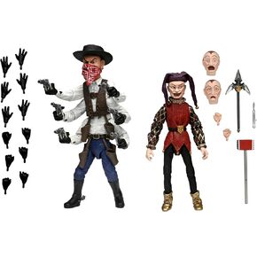 Puppet Master- 7" Scale Action Figure - Ultimate Six-Shooter & Jester 2 pack