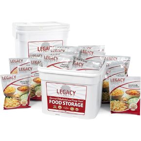 Long Term Gluten Free Food Storage Sample Pack: 16 Large Servings - 4 lbs Freeze Dried Meals - Emergency Prepper Supply with 25 Year Shelf Life in Saudi Arabia