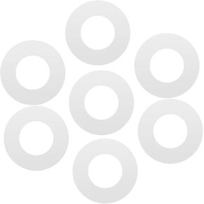 2000Pcs Paper Hole Reinforcement Stickers for Punched Self Adhesive Labels for Binders Organizing and Document Repair for School Office and Home Use