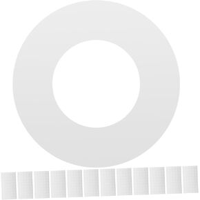 NUOBESTY 2000Pcs Self Adhesive Decorative Hole Reinforcement Stickers for Loose Leaf Paper Labels for Binder Pages Practical Design for College Ruled