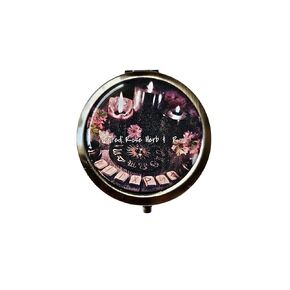 Runes Mythic Compact Mirror 2 Sided Pagan Travel Keepsake Purse Folding Mirror