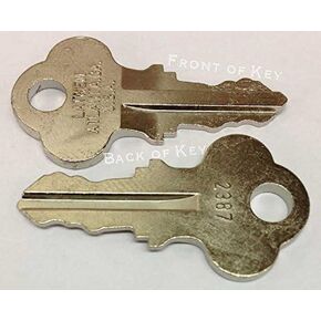 Lathem 2000 ، 3000 ، 4000 الوقت على مدار الساعة (مجموعة من مفتاحين)