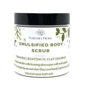 All-Natural Non-Greasy Exfoliating Sugar Scrub | Body Scrub | Detoxifying (8 oz)