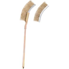 Milisten 1Set Long Handle Bird Cage Cleaning Brush Durable Steel Wire Brush for Cleaning of Bird Cages and Feeders for Bird Lovers for Stubborn Stains