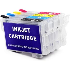 Refill Ink Cartridge Compatible with Various Models Including T604 T503 T603 T502 T212 T202 T232 T222 T10J T49M TO4 T702 T34 T2991 T2881 Without Chip