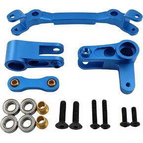 تم تعيين Bellcrank التوجيه الألومنيوم لـ Arrma 1/10 Granite 3S ، Senton 3S ، Typhon 3S ، Big Rock 3S ، Outcast 4S ، Kraton 4S - CNC Touring Rack ، استبدال #AR340132 ، ARAC3020 ، ARA340179 (RED)