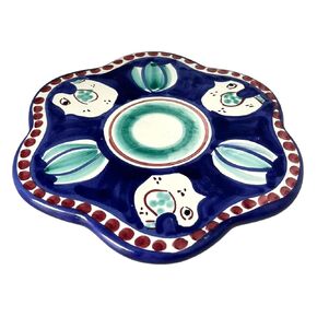 Italian Ceramic Trivet Swan Made in Italy Pottery