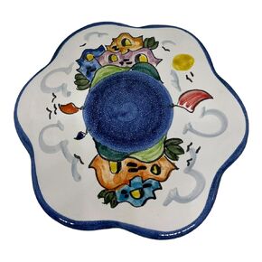 Ceramic Trivet - Trivet with Italian Landscape for Hot Dishes, Pottery from the AmalfiCoast, Ceramic Cutting Board, Pottery from Italy, Made in Italy Pottery, Dishwasher and Microwave Safe