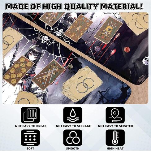 MTG MAT ، 24 "× 14" MTG Playmats حواف مخيط لبطاقة تداول MTG TCG سلس لسطح الفأر المطاط المضاد للانزلاق مع كيس التخزين سميكة 3 مم in Kuwait