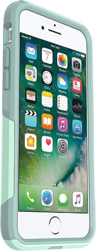OtterBox iPhone SE الجيل الثالث والثاني، iPhone 8 & iPhone 7 (غير متوافق مع الطرز ذات الحجم الكبير) حافظة سلسلة Commuter - طريقة OCEAN WAY (AQUA SAIL/AQUIFER)، نحيفة وقوية، وصديقة للجيب، مع حماية للمنافذ in Saudi Arabia