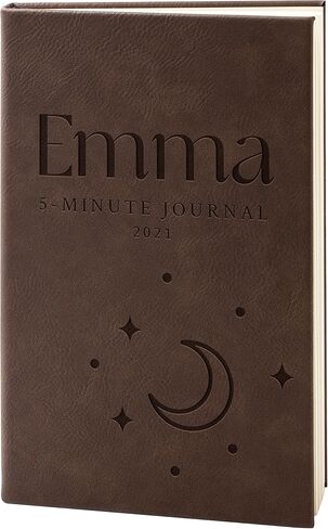 دفتر ملاحظات شخصي ، المجلات للكتابة للنساء ، الرجال مع اسم | الكستناء - 9 تصميمات وألوان | دفتر ملاحظات مخصص ، مذكرات للفتيات ، لها ، هدايا منه ، محفورة ، صفحات مبطنة ، هدية لأخت ، أمي in Kuwait