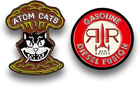 Fallout Basher Perk Enamel Pin in Kuwait