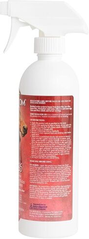 Bio-GROATH Repel-35 Flea & Trick Dog Spray-برغوث ووقاية للكلاب ، وعلاج البراغيث القط ، خالية من القسوة ، مصنوعة في الولايات المتحدة الأمريكية ، طارد القراد الطبيعي ، رذاذ ذبابة للخيول-16 Fl Oz 1 pack in Kuwait