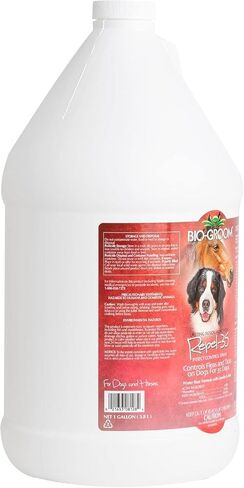 Bio-GROATH Repel-35 Flea & Trick Dog Spray-برغوث ووقاية للكلاب ، وعلاج البراغيث القط ، خالية من القسوة ، مصنوعة في الولايات المتحدة الأمريكية ، طارد القراد الطبيعي ، رذاذ ذبابة للخيول-16 Fl Oz 1 pack in Kuwait