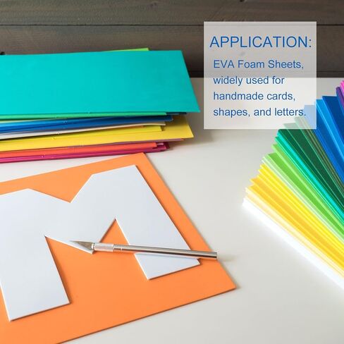DMiotech 6 Pack 10.83 x 8.46 Inch 1.7mm Thick EVA Foam Sheets for Arts and Crafts Craft Foam Sheets Peach in Saudi Arabia