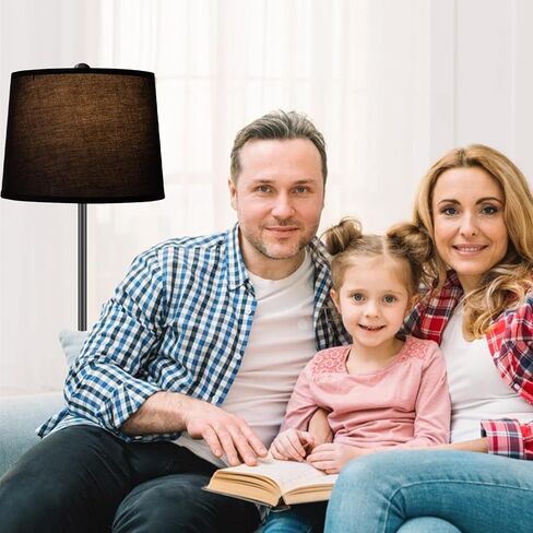 مجموعة ظلال المصباح من 2 - أحرف Lampingades طبل 11.4 "× 12.9" × 9.8 "بوصة ، ومتوسطة القماش بديلة البديل لمصباح الطاولة ، ومصباح الأرض ، والتجميع ، العنكبوت ، الكتان in Kuwait